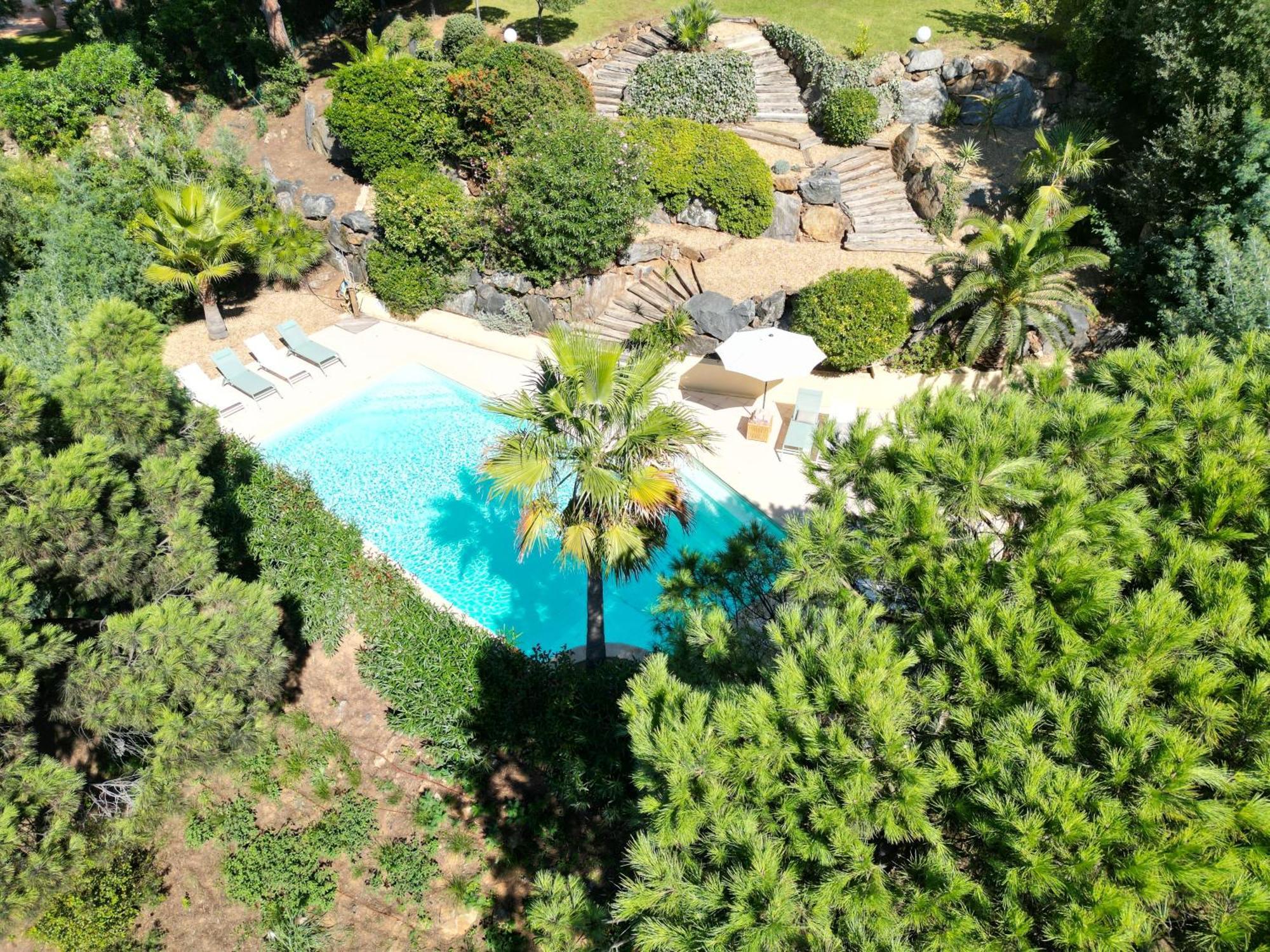 Villa Boca A Gigaro - Avec Vue Et Piscine Chauffee La Croix-Valmer Eksteriør bilde
