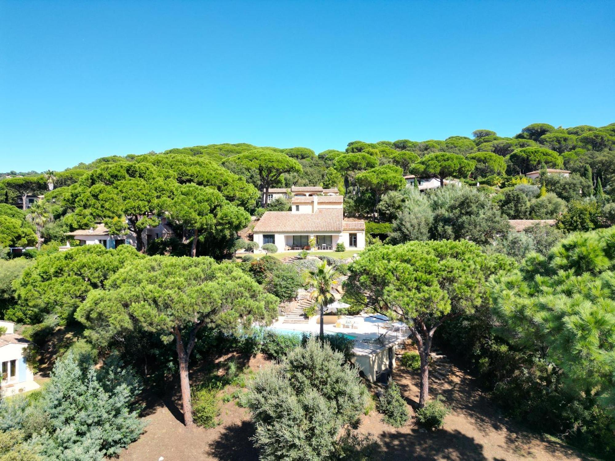 Villa Boca A Gigaro - Avec Vue Et Piscine Chauffee La Croix-Valmer Eksteriør bilde