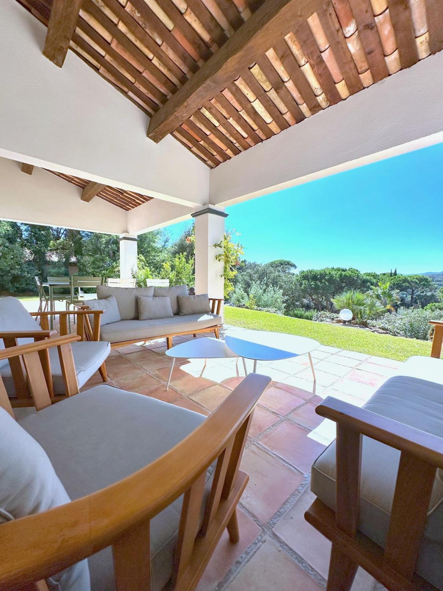Villa Boca A Gigaro - Avec Vue Et Piscine Chauffee La Croix-Valmer Eksteriør bilde