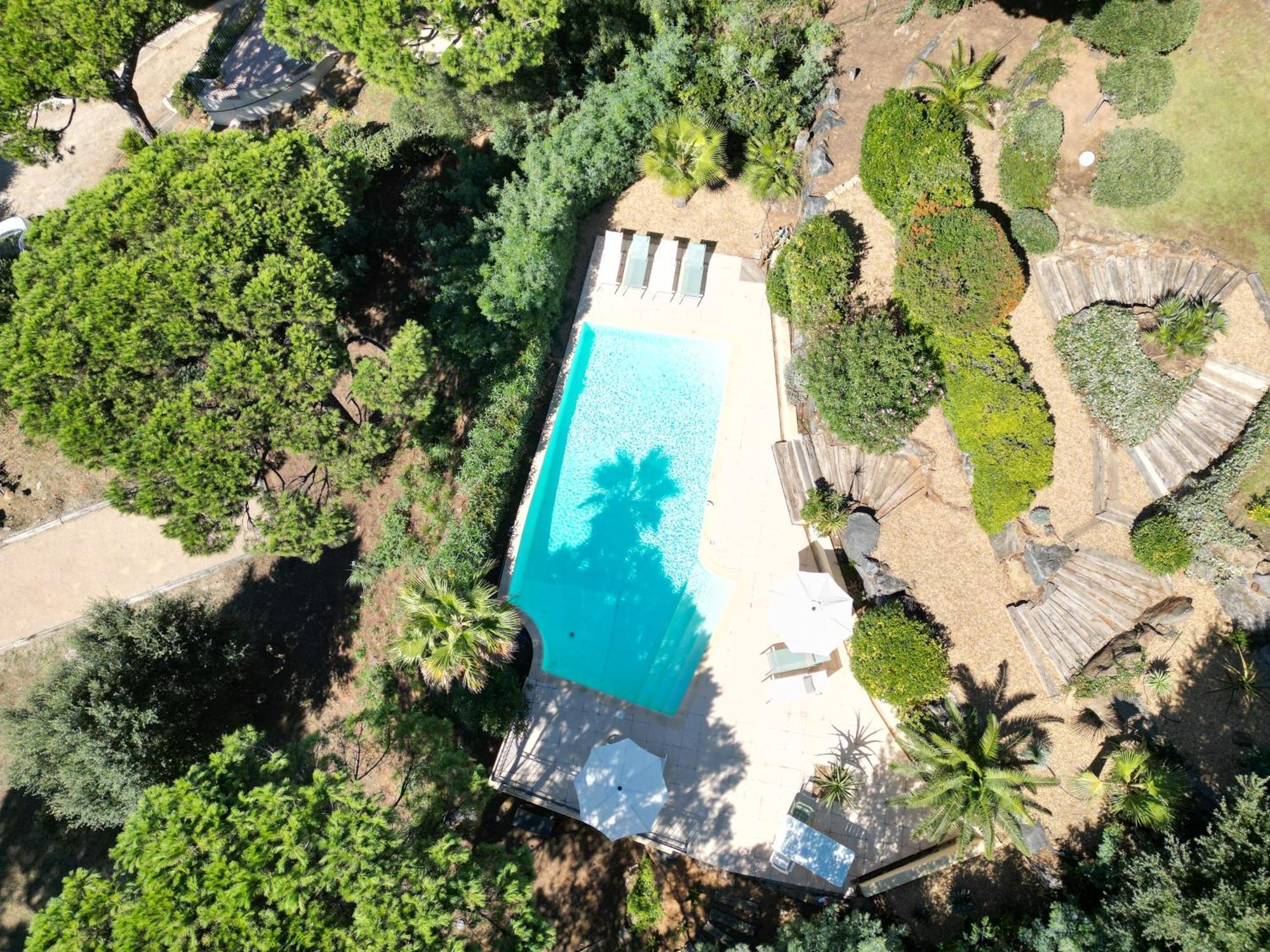 Villa Boca A Gigaro - Avec Vue Et Piscine Chauffee La Croix-Valmer Eksteriør bilde
