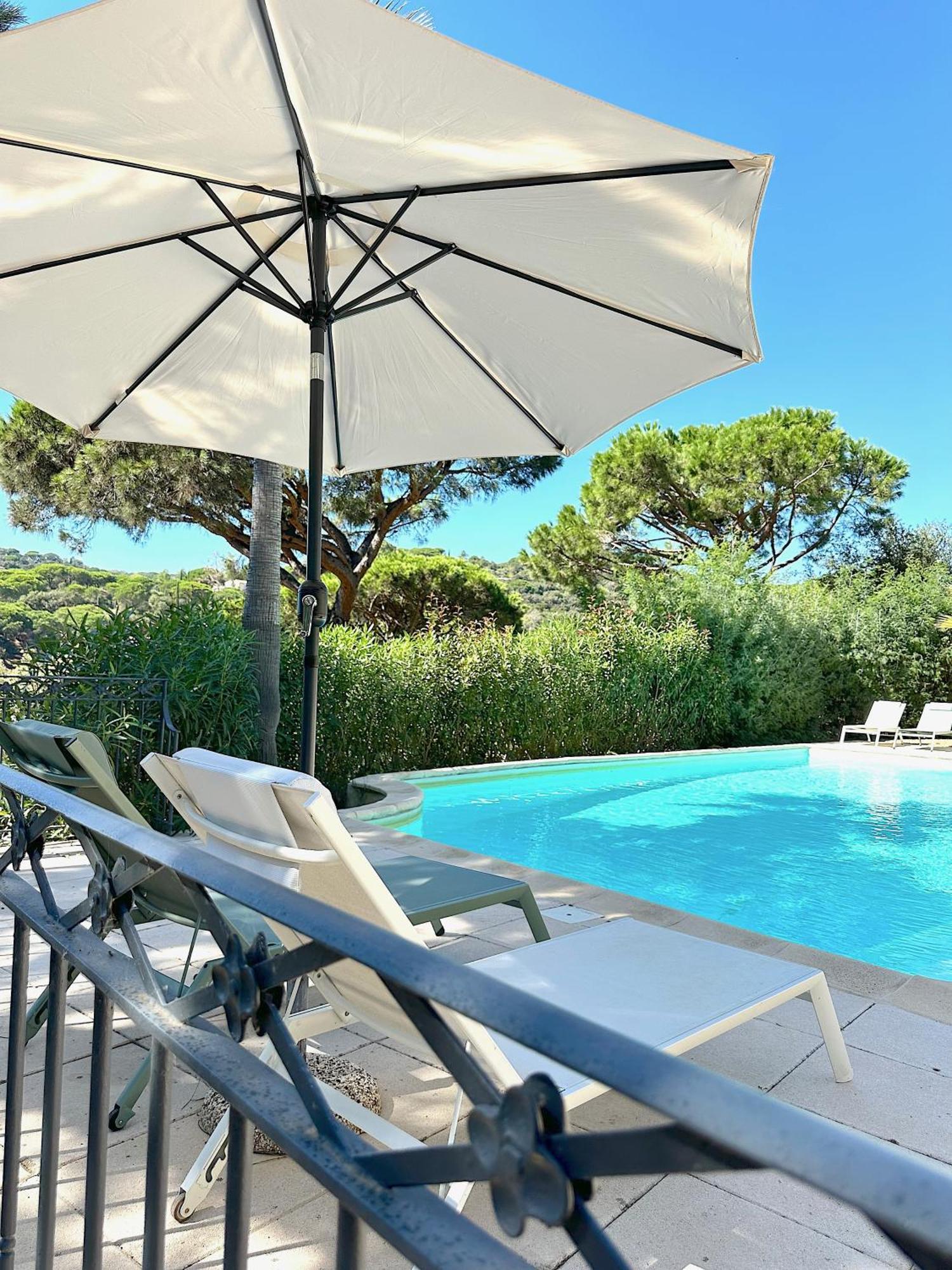 Villa Boca A Gigaro - Avec Vue Et Piscine Chauffee La Croix-Valmer Eksteriør bilde