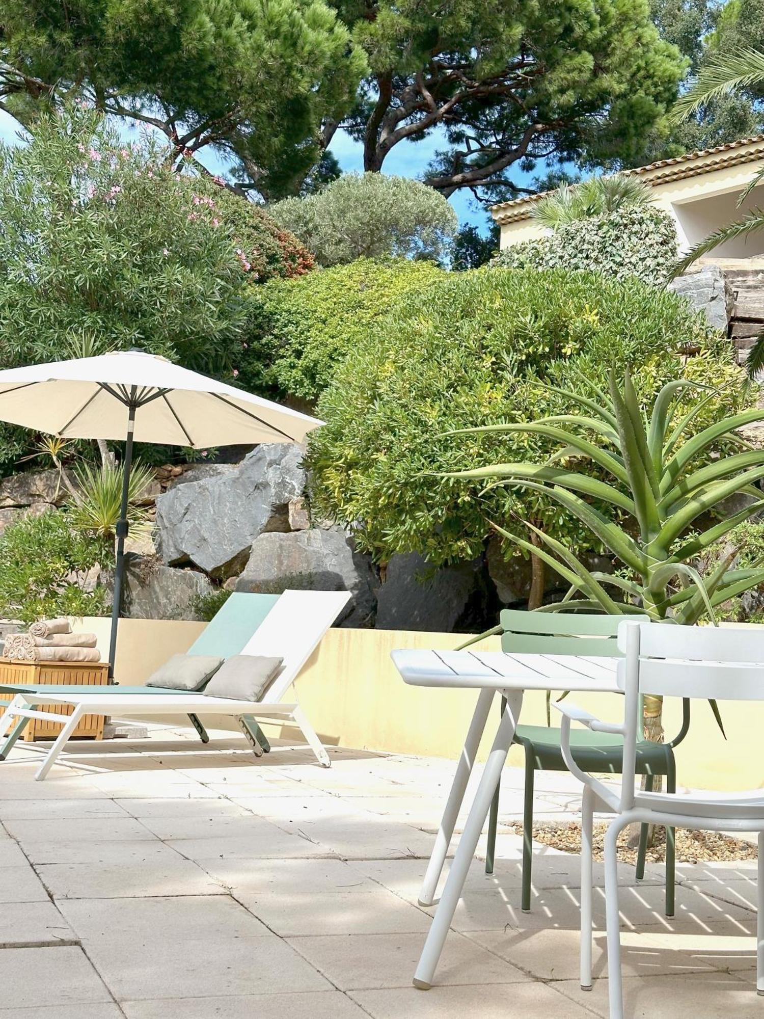 Villa Boca A Gigaro - Avec Vue Et Piscine Chauffee La Croix-Valmer Eksteriør bilde