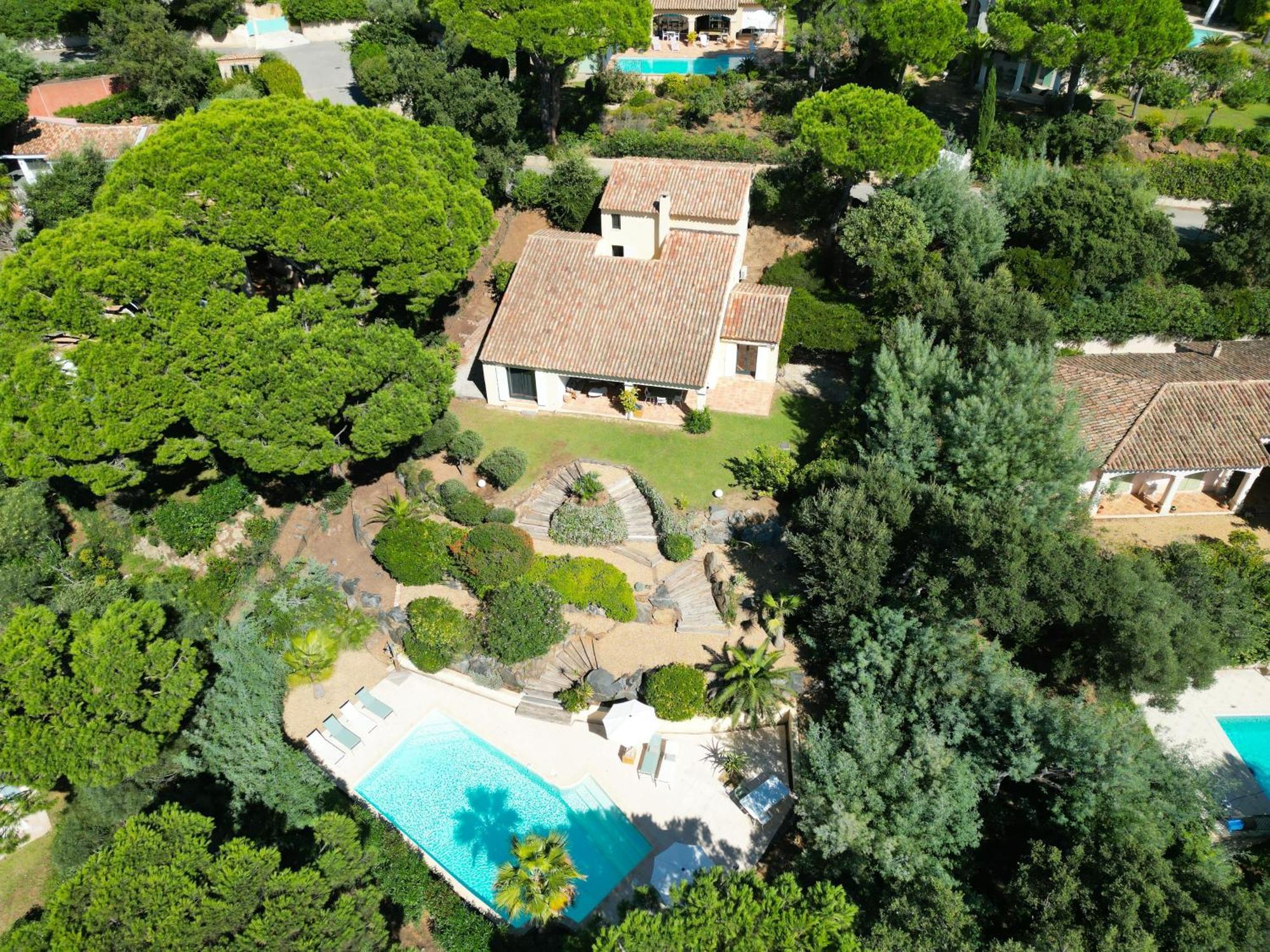 Villa Boca A Gigaro - Avec Vue Et Piscine Chauffee La Croix-Valmer Eksteriør bilde